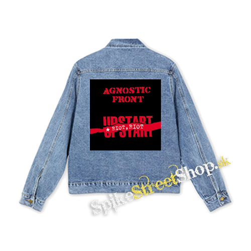 AGNOSTIC FRONT - Riot, Riot, Upstart - štvorcová chrbtová nášivka