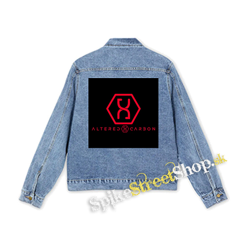 ALTERED CARBON - Red Logo - štvorcová chrbtová nášivka