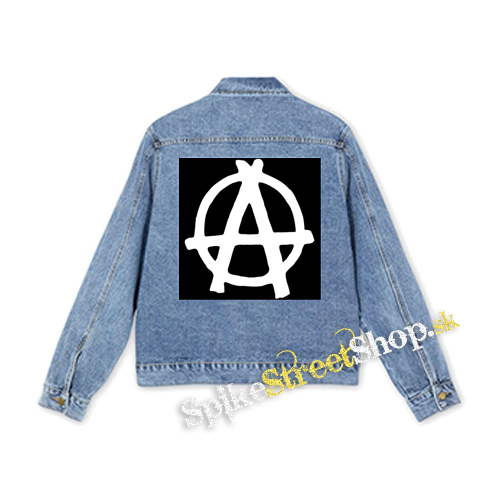 ANARCHY - Znak - štvorcová chrbtová nášivka