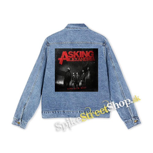 ASKING ALEXANDRIA - Life Gone Wild EP - štvorcová chrbtová nášivka