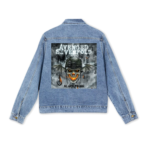 AVENGED SEVENFOLD - Black Reign - štvorcová chrbtová nášivka