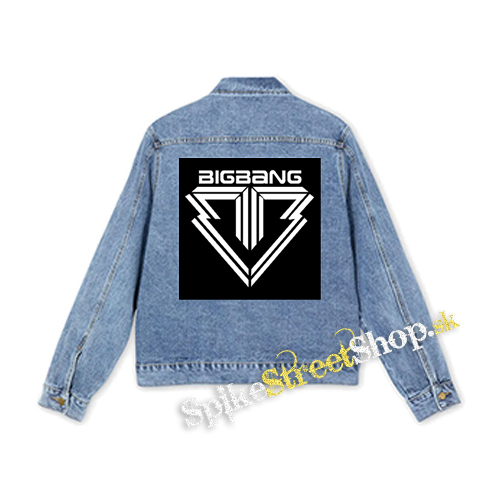 BIG BANG - Logo - štvorcová chrbtová nášivka