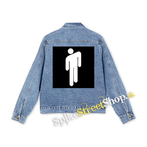 BILLIE EILISH - Stickman - štvorcová chrbtová nášivka