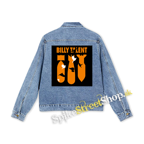 BILLY TALENT - Bombs Orange - štvorcová chrbtová nášivka