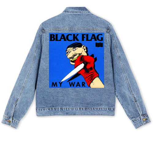 BLACK FLAG - My War - štvorcová chrbtová nášivka