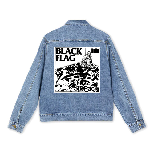 BLACK FLAG - Six Pack - štvorcová chrbtová nášivka
