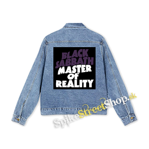 BLACK SABBATH - Master Of Reality (2) - štvorcová chrbtová nášivka