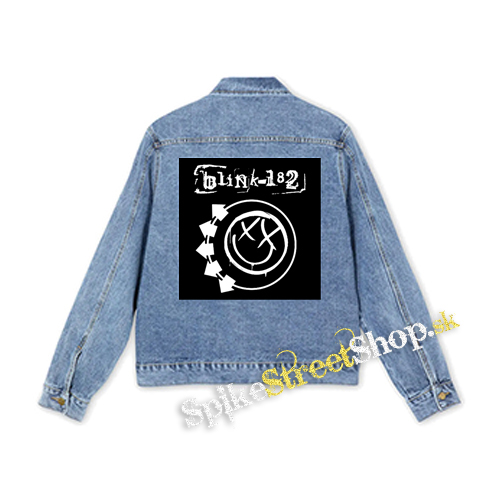 BLINK 182 - Logo & Smile - štvorcová chrbtová nášivka