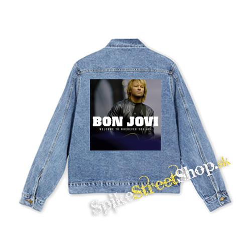 BON JOVI - Welcome To Wherever You Are - štvorcová chrbtová nášivka