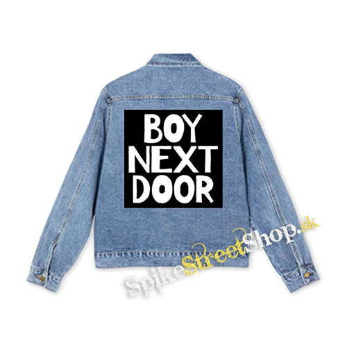BOYNEXTDOOR - Logo Kpop Band - štvorcová chrbtová nášivka