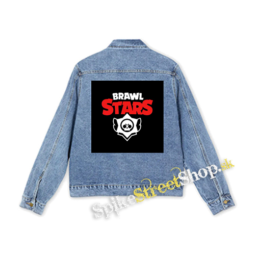 BRAWL STARS - Logo - štvorcová chrbtová nášivka