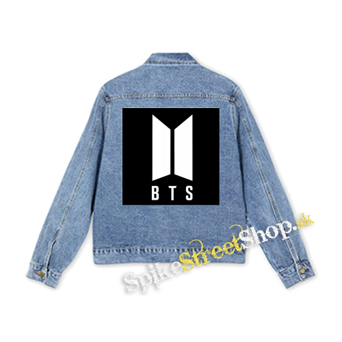 BTS - BANGTAN BOYS - Logo 2 - štvorcová chrbtová nášivka