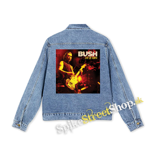 BUSH - Live in Tampa - štvorcová chrbtová nášivka