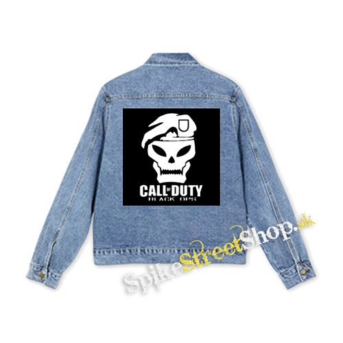 CALL OF DUTY - Skull - štvorcová chrbtová nášivka