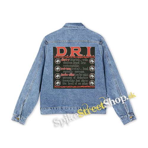 D.R.I. - Definition - štvorcová chrbtová nášivka