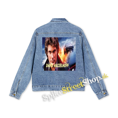DAVID HASSELHOFF - Night Rocker - štvorcová chrbtová nášivka