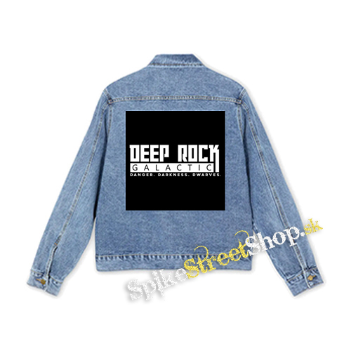 DEEP ROCK GALACTIC - Logo - štvorcová chrbtová nášivka