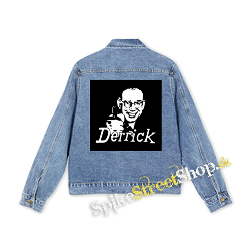 DERRICK - štvorcová chrbtová nášivka