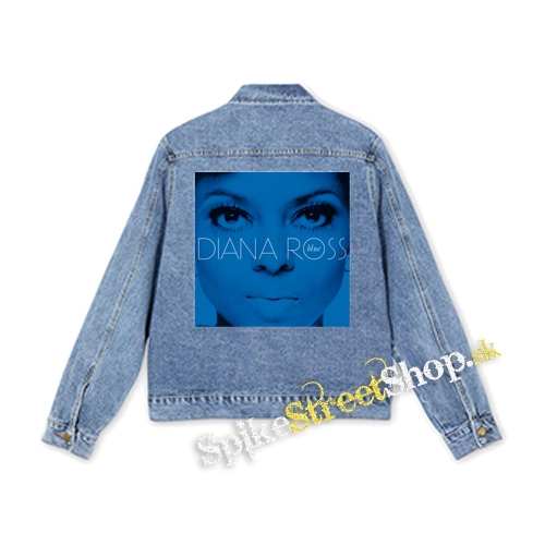 DIANA ROSS - Blue - štvorcová chrbtová nášivka