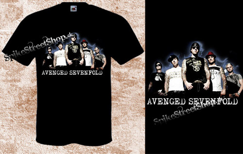 AVENGED SEVENFOLD - Band - čierne pánske tričko