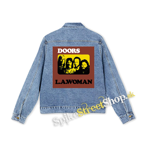 DOORS - L.A. Woman - štvorcová chrbtová nášivka