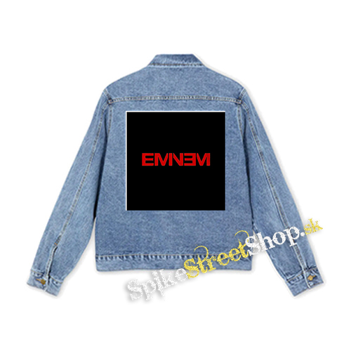 EMINEM - Red Logo - štvorcová chrbtová nášivka