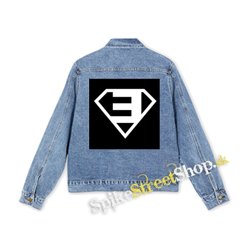 EMINEM - Superman Symbol - štvorcová chrbtová nášivka