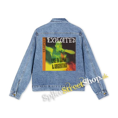 EXPLOITED - Live In Japan & Argentina - štvorcová chrbtová nášivka