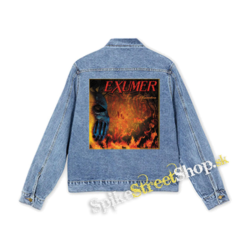 EXUMER - Fire & Damnation - štvorcová chrbtová nášivka