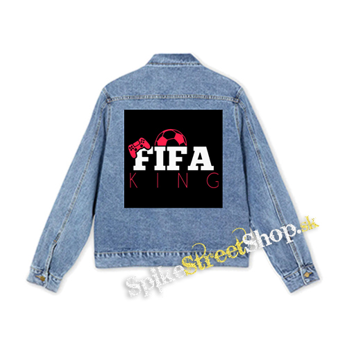 FIFA KING - štvorcová chrbtová nášivka