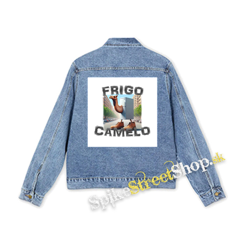 FRIGO CAMELO na BIELE - štvorcová chrbtová nášivka