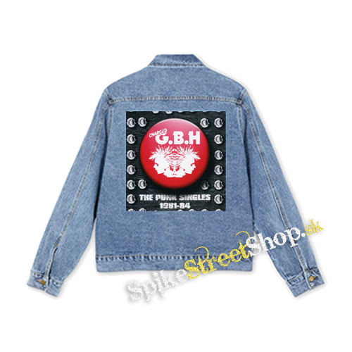 GBH - The Punk Singles 1981-84 - štvorcová chrbtová nášivka