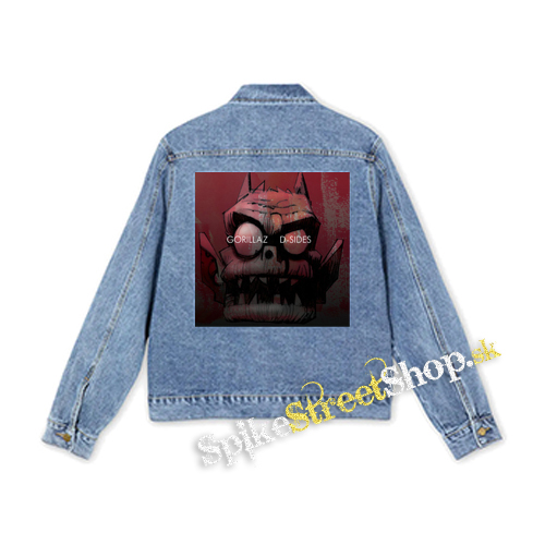 GORILLAZ - D-Sides - štvorcová chrbtová nášivka