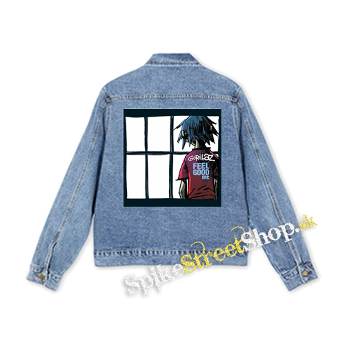 GORILLAZ - Feel Good Inc - štvorcová chrbtová nášivka