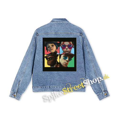 GORILLAZ - Humanz - štvorcová chrbtová nášivka