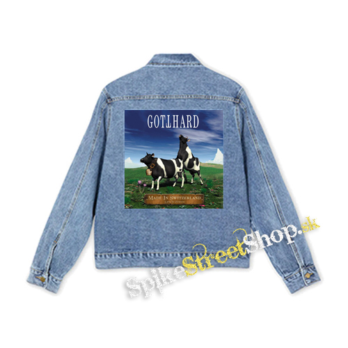 GOTTHARD - Made in Switzerland - štvorcová chrbtová nášivka
