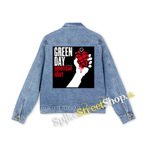 GREEN DAY - American Idiot - štvorcová chrbtová nášivka
