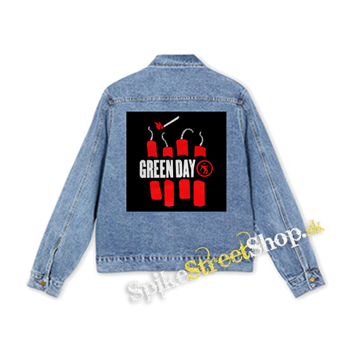 GREEN DAY - Bombs - štvorcová chrbtová nášivka