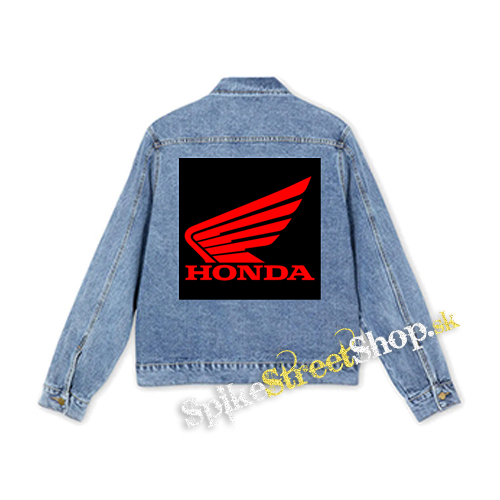 HONDA - Red Logo - štvorcová chrbtová nášivka