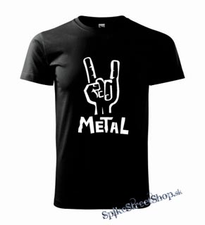 METAL - pánske tričko