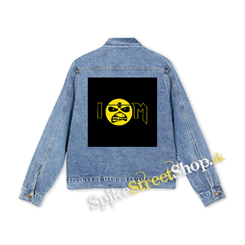 IRON MAIDEN - I Love Iron Maiden Yellow Eddie - štvorcová chrbtová nášivka