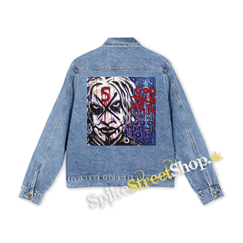 JOHN 5 - God Told Me To - štvorcová chrbtová nášivka