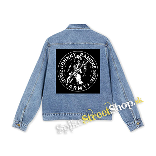 JOHNNY RAMONE - Johnny Ramone Army Logo 2 - štvorcová chrbtová nášivka