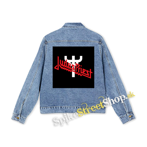 JUDAS PRIEST - Classic Logo Cross Symbol - štvorcová chrbtová nášivka