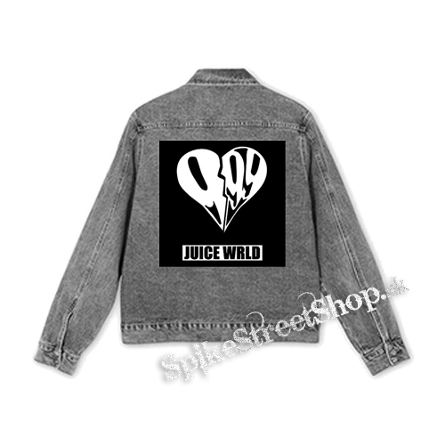 JUICE WRLD - Broken Heart - štvorcová chrbtová nášivka