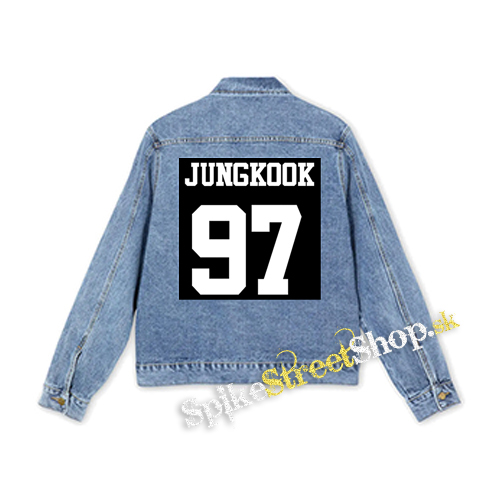 JUNGKOOK - 97 - štvorcová chrbtová nášivka