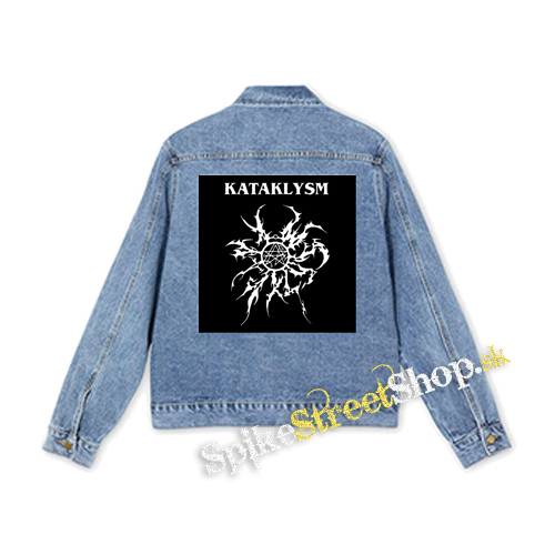 KATAKLYSM - Tribal Logo - štvorcová chrbtová nášivka