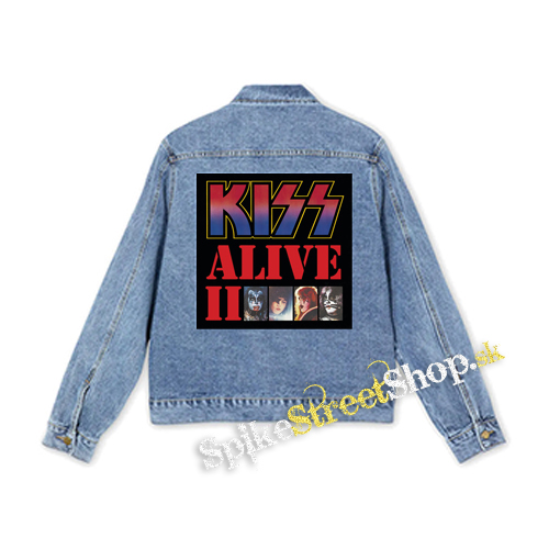 KISS - Alive II - štvorcová chrbtová nášivka