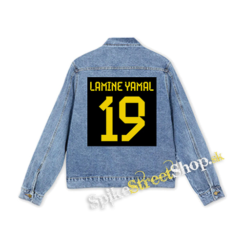 LAMINE YAMAL - 19 - štvorcová chrbtová nášivka