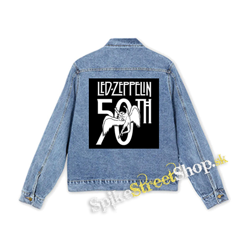 LED ZEPPELIN - Anniversary 50th - štvorcová chrbtová nášivka